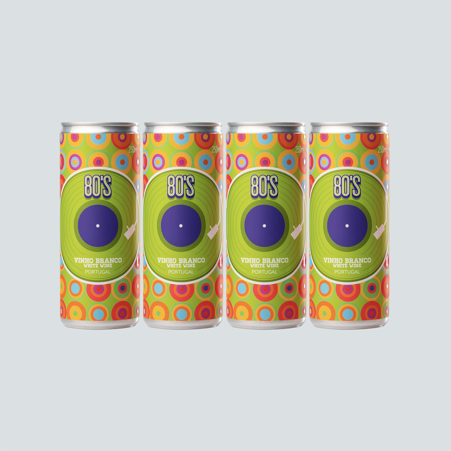 80'S 白ワイン - ポルトガル産缶ワイン 4本セット